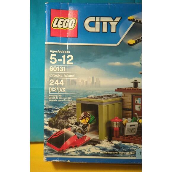 60131 CROOKS ISLAND lego city town SEALED legos set police HELICOPTER - Picture 2 of 12